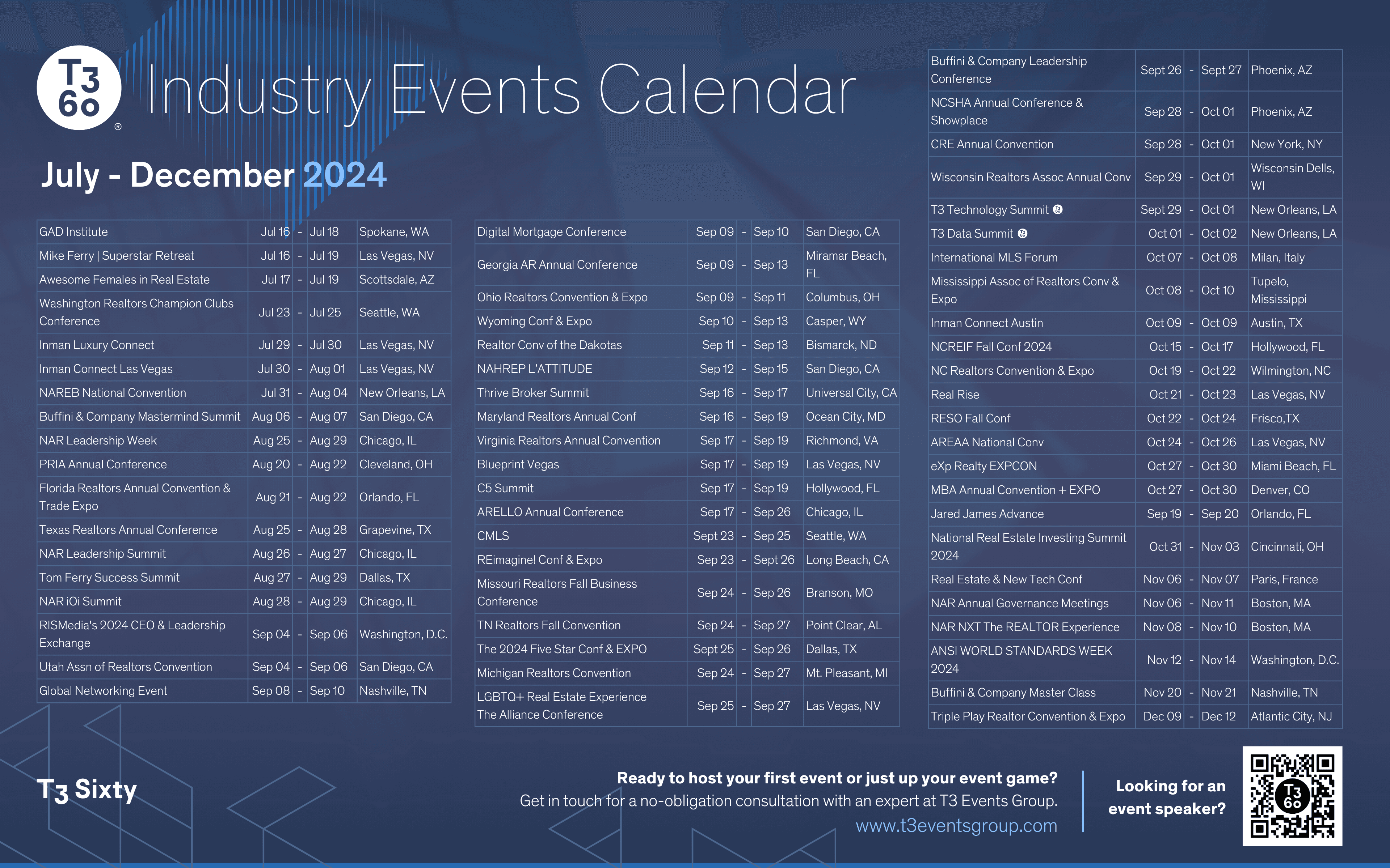 2H 2024 events calendar