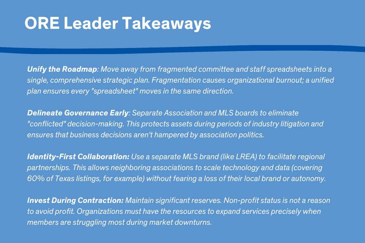 Gilbert Gonzalez ORE Takeaways